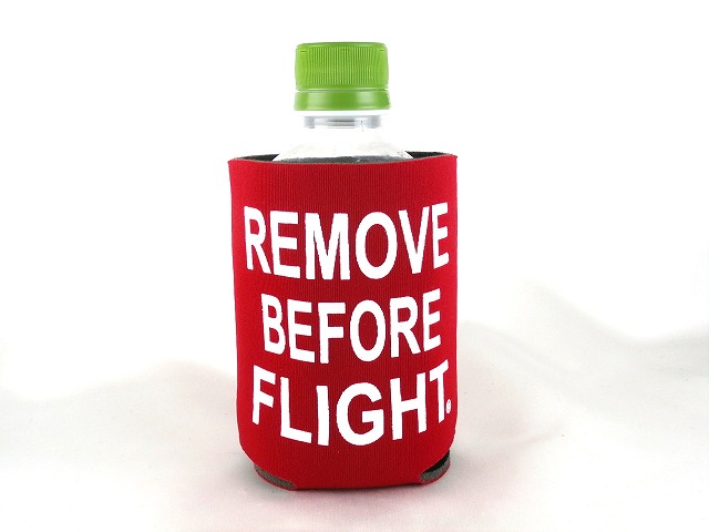 Remove Before Flight 缶クーラー （保冷 保温 ドリンクホルダー クージー）