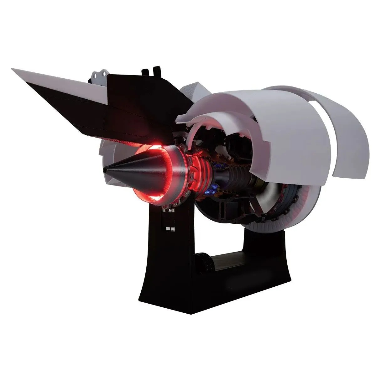 電動式 ターボファンエンジン モデル 1/32スケール LEDライト付