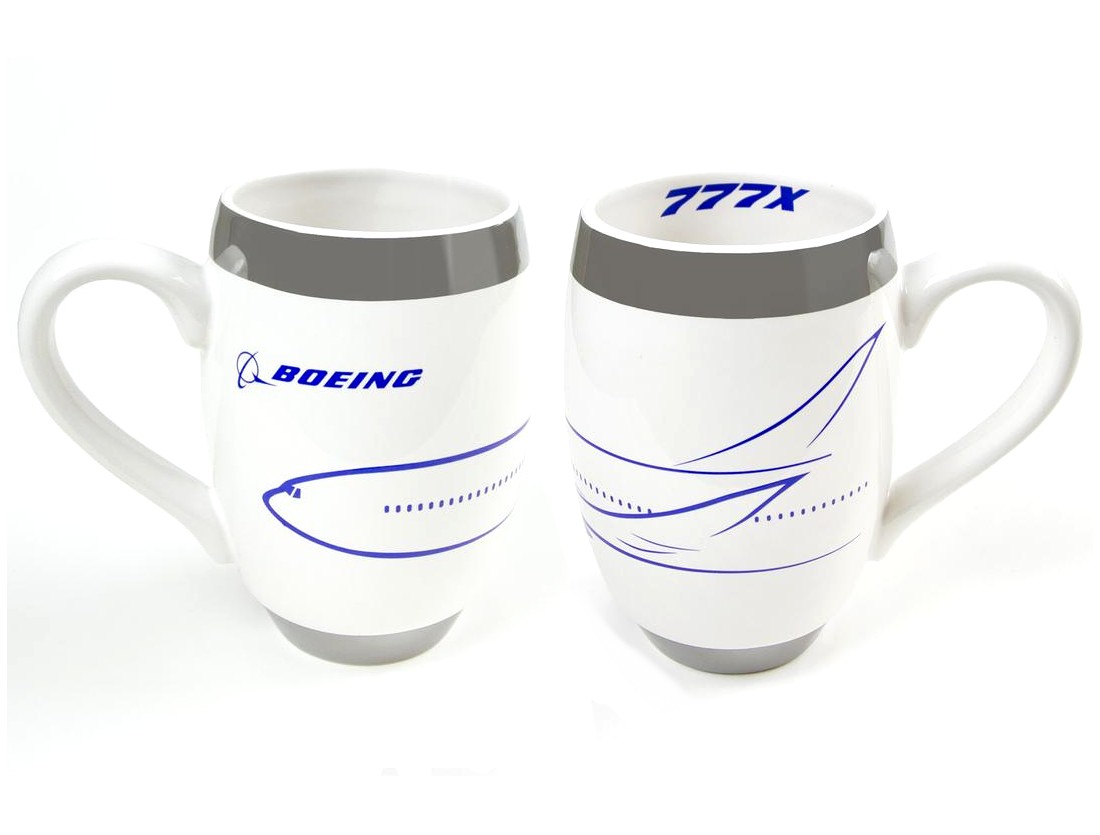 【Boeing Unified 777X Engine Mug】 ボーイング エンジン マグカップ