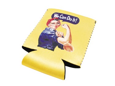 【Rosie The Riveter Can Cooler】 ロージー 缶クーラー （保冷 保温 ドリンクホルダー クージー）
