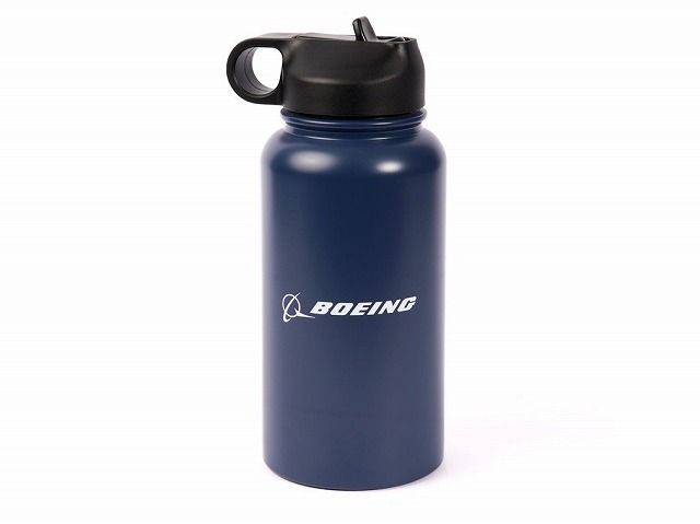 【Boeing Motion Program Water bottle Navy】ボーイング ロゴ ウォーターボトル ネイビー