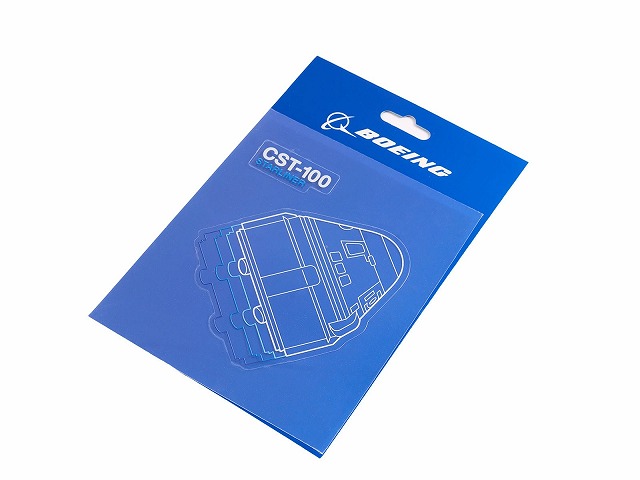 【Boeing STARLINER Motion Waterproof Sticker】 ボーイング 防水ステッカー
