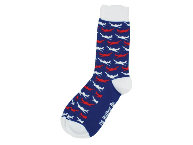 【I'D Rather Be Flying sock】  パイロット ソックス 靴下
