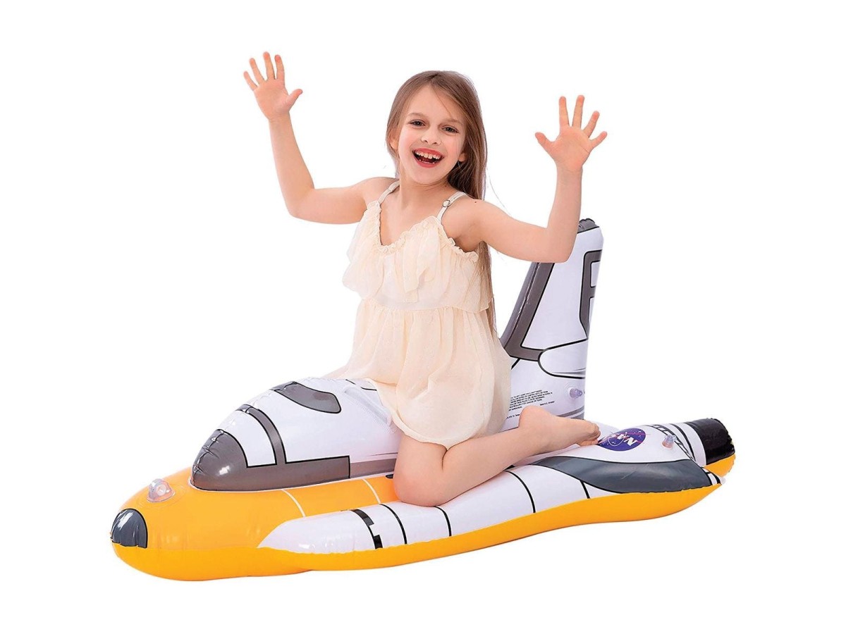 【NASA Space Shuttle Pool Float】 飛行機 フロート 浮き輪 ボート スペースシャトル