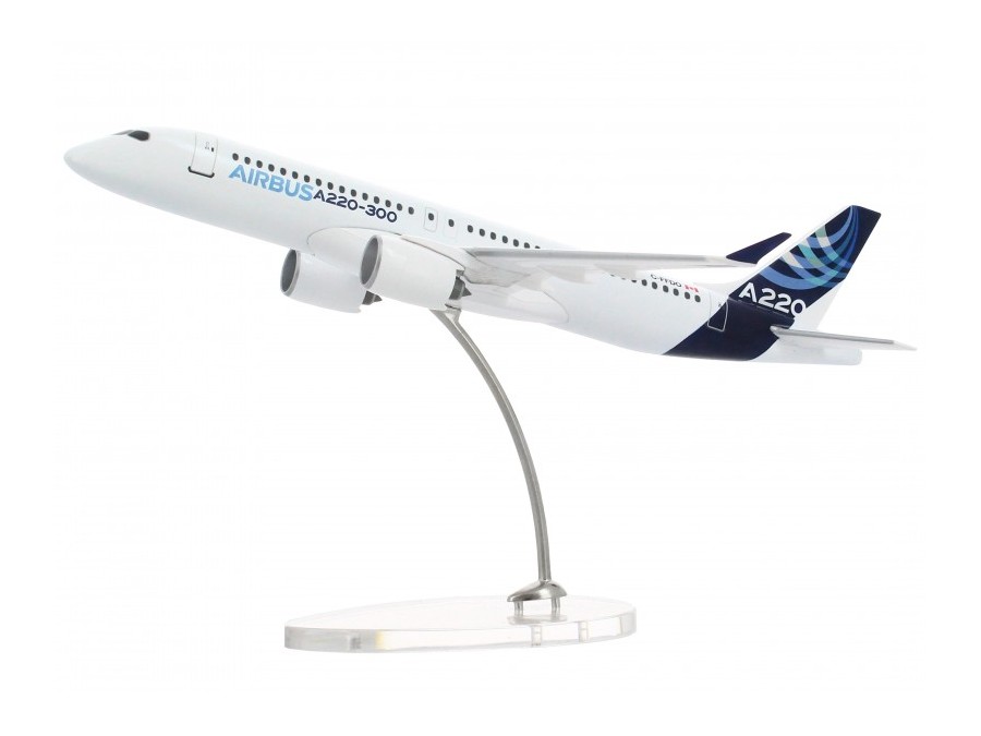 【AIRBUS】 エアバス A220-300 ダイキャスト モデル（1/200）