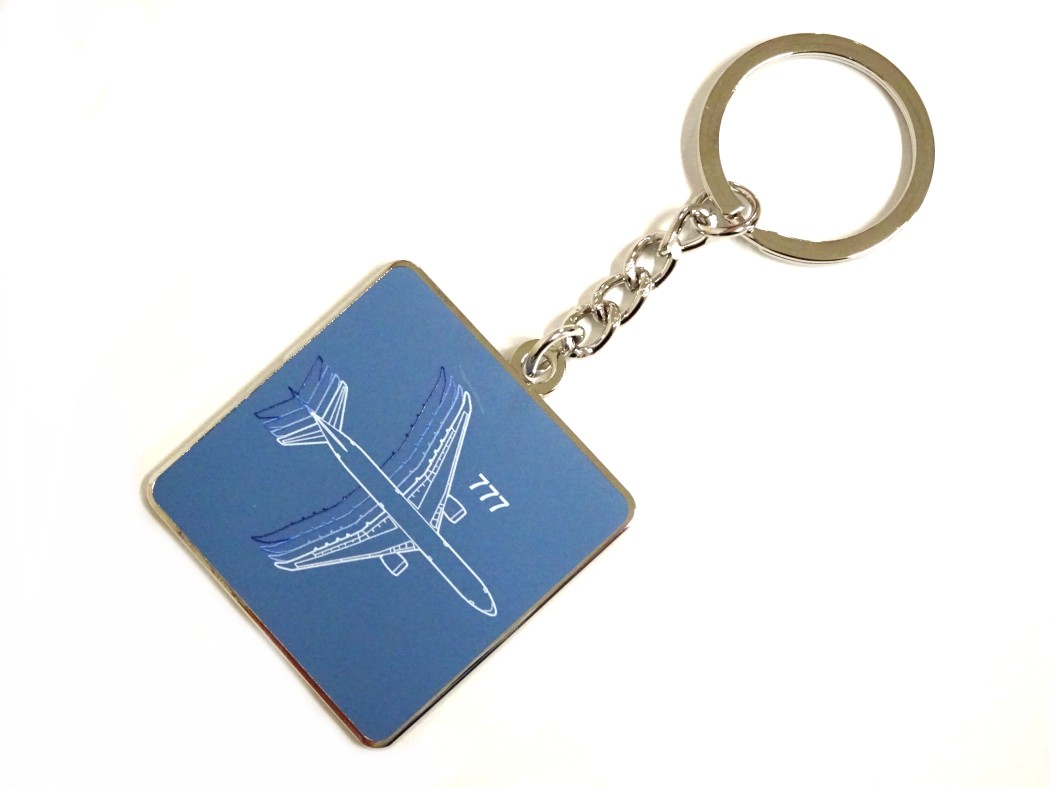 【Boeing Motion Program Collection】　ボーイング 777 キーホルダー