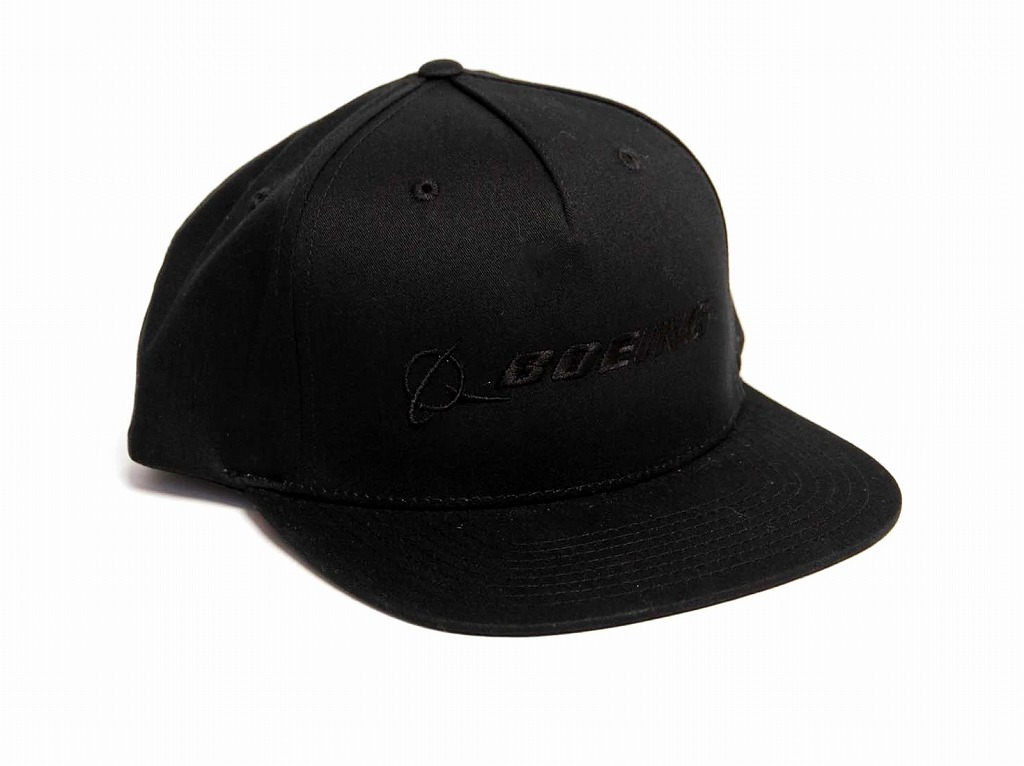 【Boeing Signature Logo Flat Bill Hat】 ボーイング フラットビルキャップ 帽子