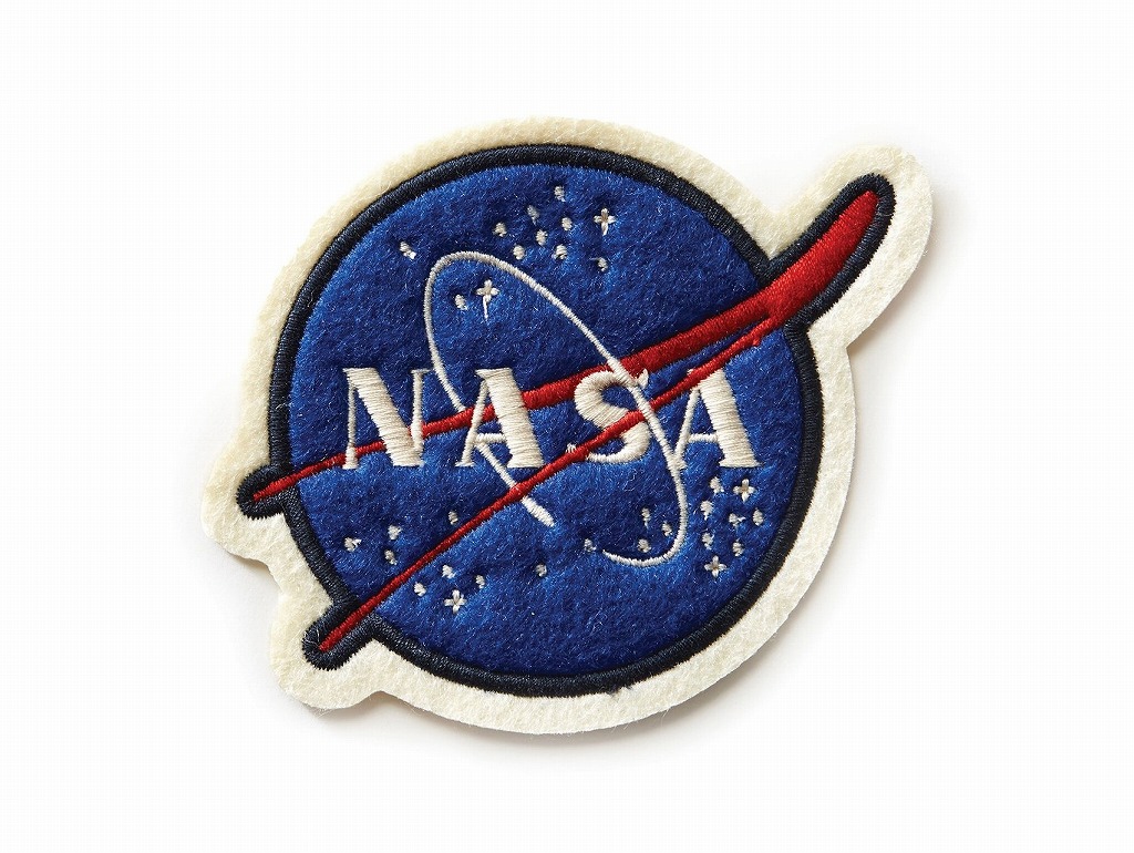 【Red Canoe NASA Woven Path】 フェルト 刺繍 ワッペン
