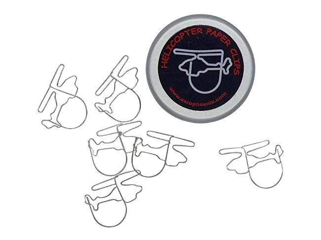 【Helicopter Paper Clips】 ヘリコプター ペーパークリップ