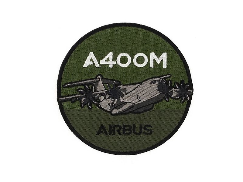 Airbus A400M Embroidered patch エアバス 飛行機 刺繍 ワッペン