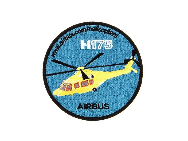 Airbus H175 Embroidered patch エアバス ヘリコプター 刺繍 ワッペン