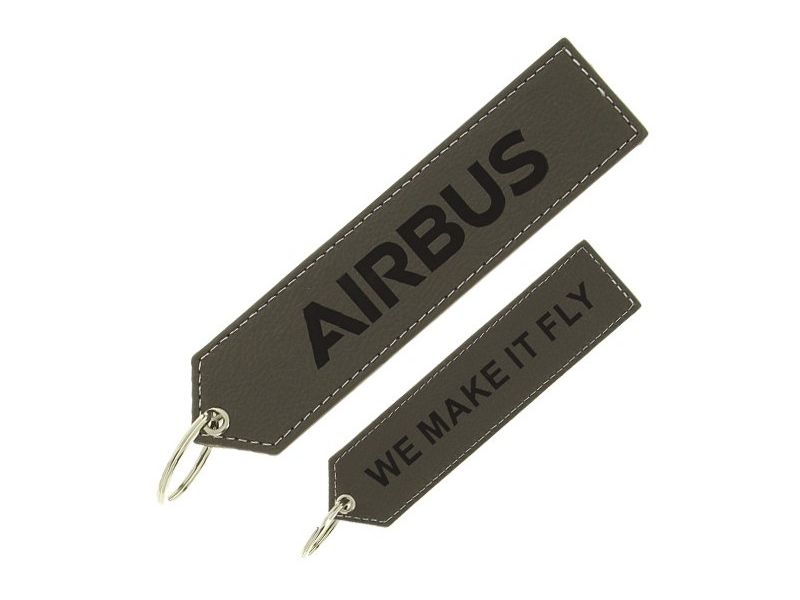 Airbus Executive key ring エアバス エンボス ロゴ キーリング