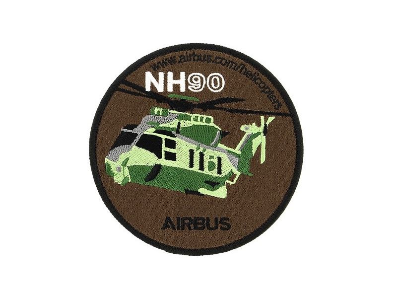 Airbus NH-90 Embroidered patch エアバス ヘリコプター 刺繍 ワッペン
