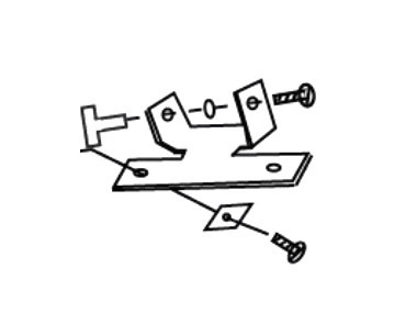 DAVID CLARK MICROPHONE BRACKET ASSY (18317G-02)