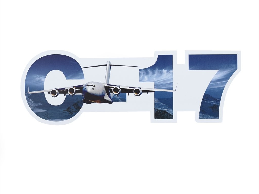 ボーイング C-17 ダイカット ステッカー