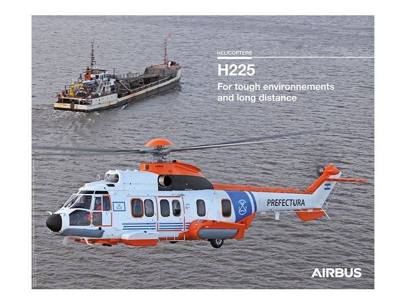 【AIRBUS】 エアバス H125 ヘリコプター ポスター