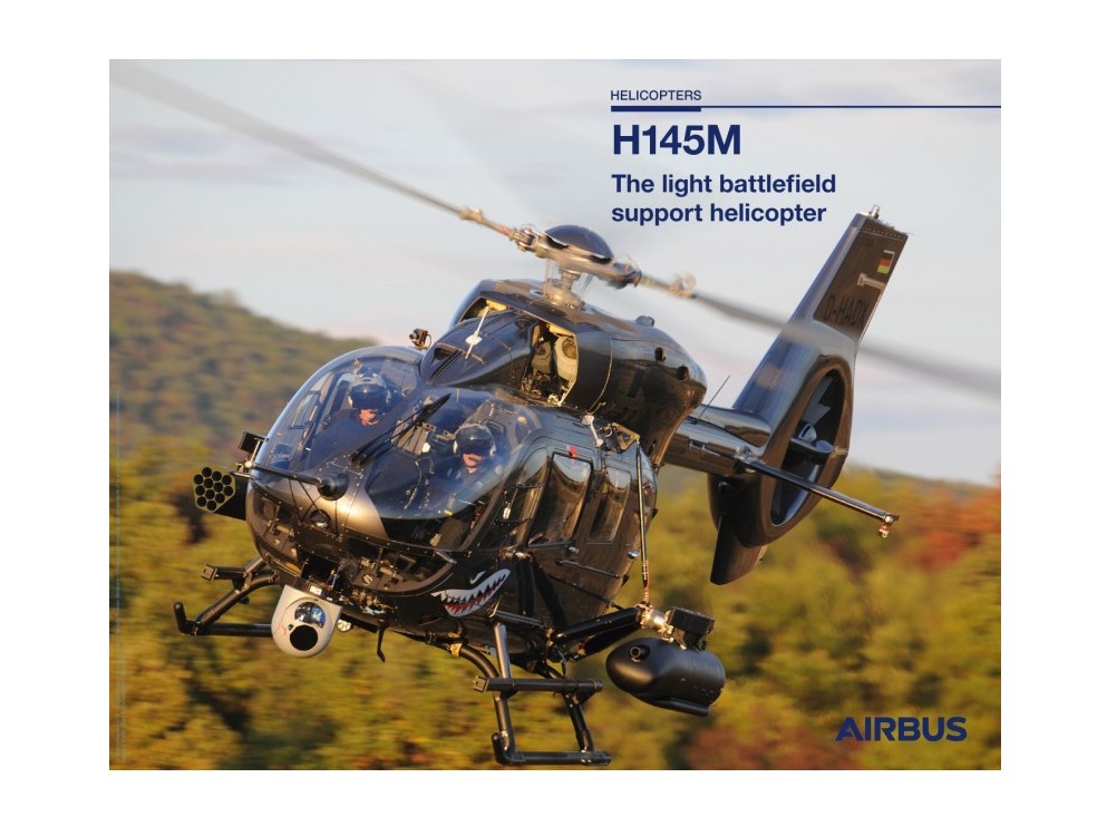 【AIRBUS】 エアバス H145M ヘリコプター ポスター