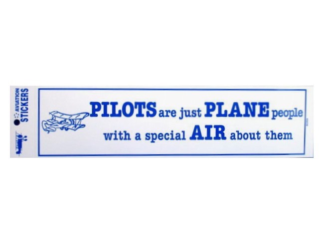 『Plane People』 バンパーステッカー