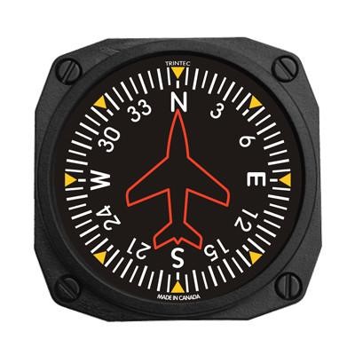 【Trintec Classic Directional Gyro Magnet】 航空計器 マグネット FM62