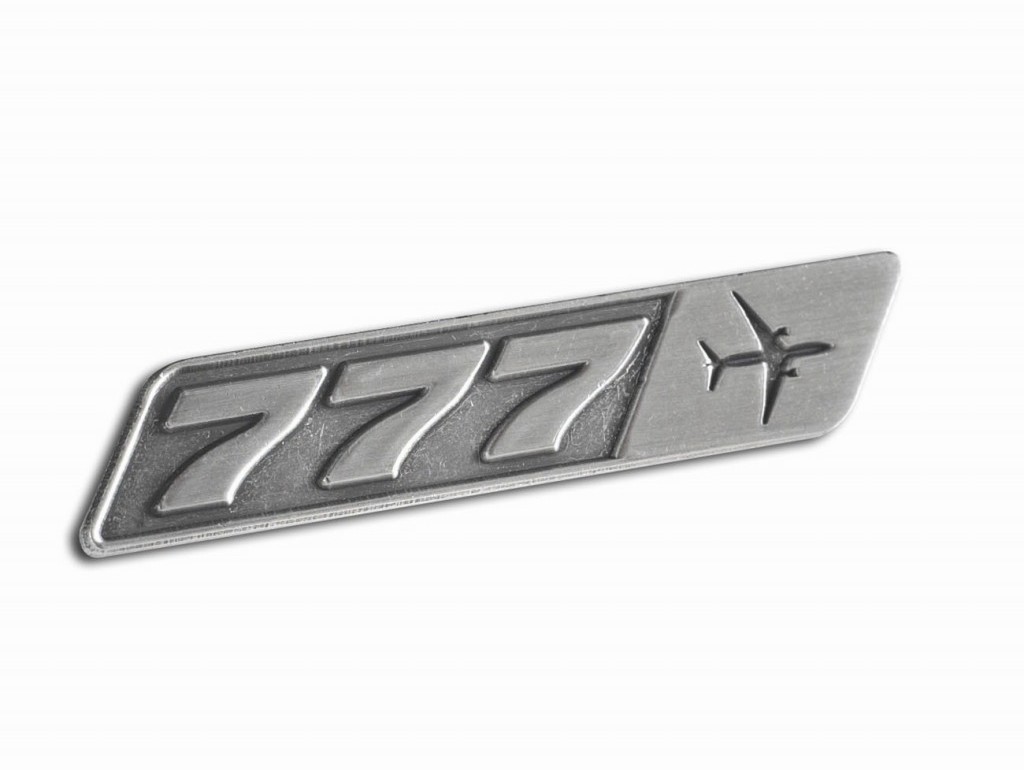 【BOEING】　ボーイング 777 Top View ピン