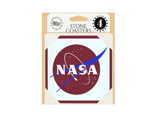 【NASA Meatball Logo Coaster set】 ミートボール ロゴ ストーン コースター セット
