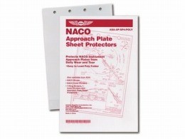 ASA 4RING SHEET PROTECTORS (FAA/NACO)
