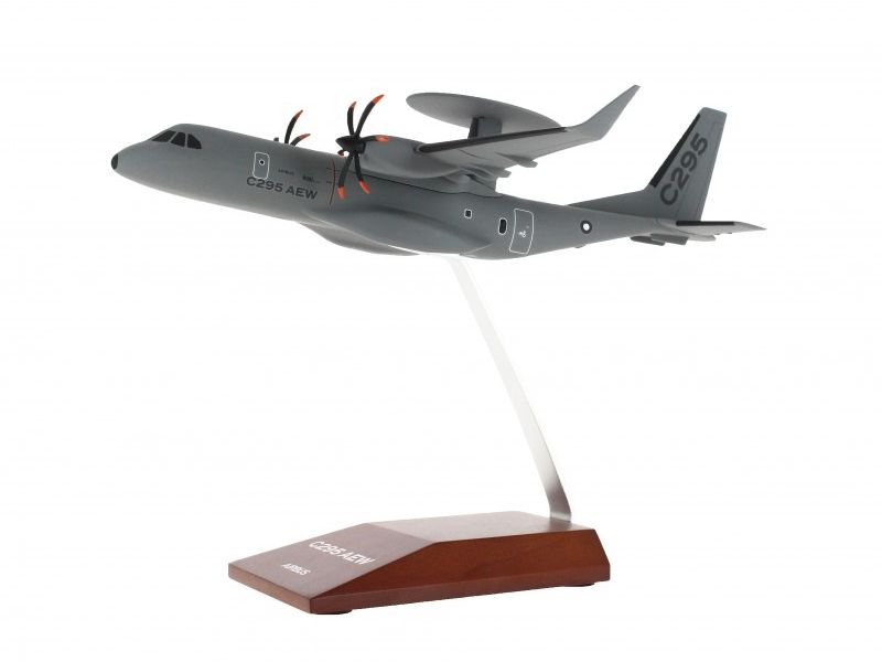 【AIRBUS】 エアバス Executive C295AEW ダイキャスト モデル（1/100）