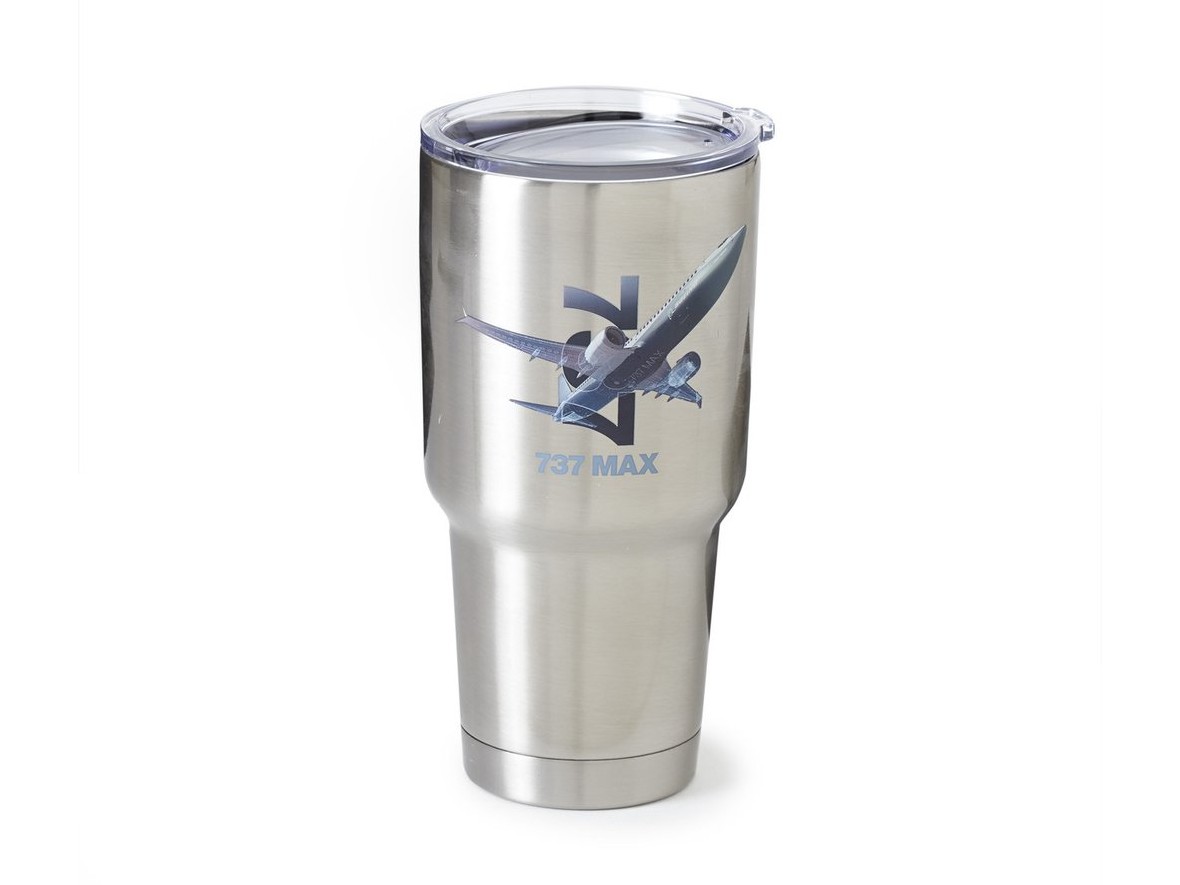 【Boeing 737MAX X-Ray Stainless-Steel Tumbler】 ボーイング ７３７ＭＡＸ タンブラー