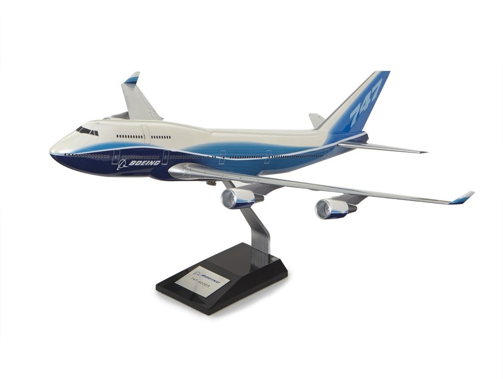 Boeing 747-400 Plastic 1:144 Model ボーイング ダイキャスト