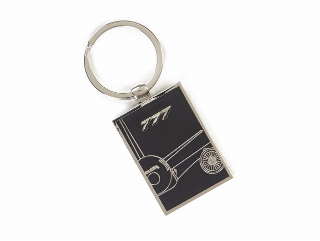 【Boeing 777 Midnight Silver】 ボーイング キーホルダー
