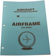 SINGLE AIRFRAME LOGBOOK