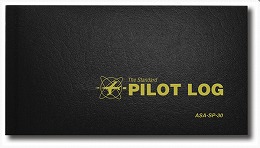 ASA STANDARD PILOT LOG - BLACK (ASA-SP-30)