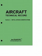 AIRCRAFT TECHNICAL LOG SECTION 2 RECORD OF INSTALLATIONS