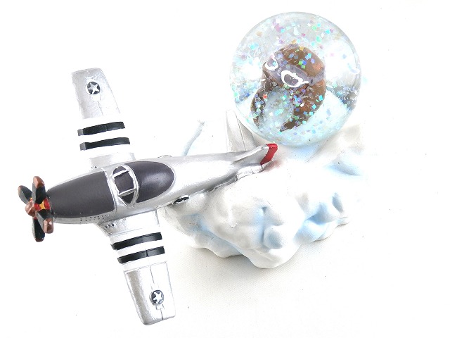 P-51 スノードーム （ウォーターグローブ）