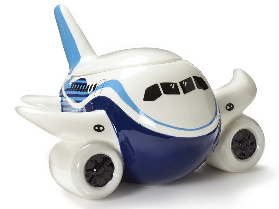 【BOEING PUDGY PLANE】 ボーイング 飛行機の小物入れ