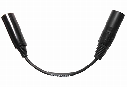 PA-97.21 Single .21'' Plug Headset to Airbus Adapter