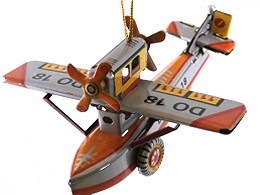 Float Plane Ornament <水上 飛行機 フロートプレーン ブリキ オーナメント >