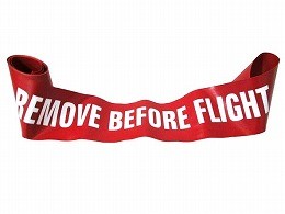 National Aerospace Standard 60"Remove Before Flight Streamer
