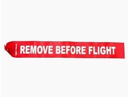 National Aerospace Standard 24"Remove Before Flight Streamer