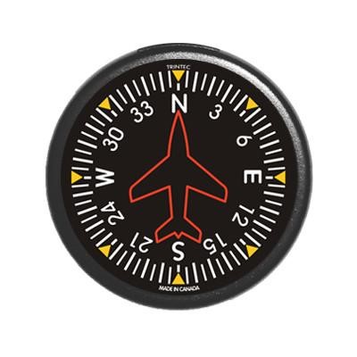 【Trintec Classic Directional Gyro Magnet】 航空計器 マグネット FMR62