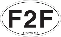 『F2F』ステッカー