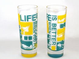 LIFE IS BETTER ショットグラス