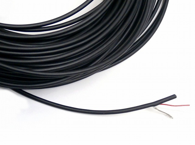 2Conductor + Shield Cable (ケーブル 2芯 外径：約 2.5mm)