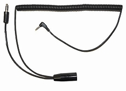 PA-80H Music Adapter for Helicopter/Military Headset