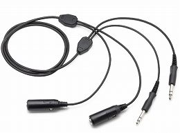 PA-77S GA Headset Extension 延長 ストレートコード