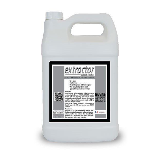 NUVITE EXTRACTOR CLEANER