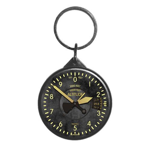【Trintec Vintage Altimeter Keychain】 航空計器 高度計 キーホルダー KCRV60