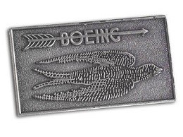 【BOEING】　1920’s ボーイング ロゴ ピンバッジ
