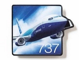 【BOEING】　ボーイング 737 ピクチャー ピン