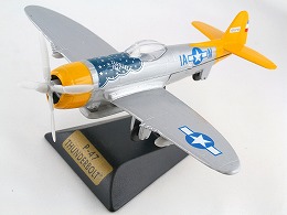 P-47サンダーボルト　6"ダイキャスト（1:100）